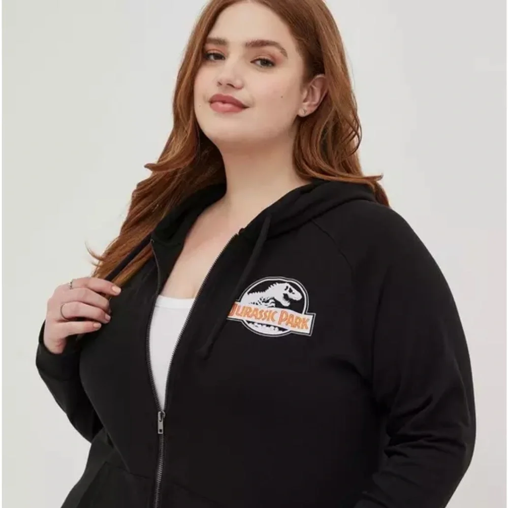 🦖 6XL Torrid Black Jurassic Park Hoodie 🦖 - Picture 3 of 6